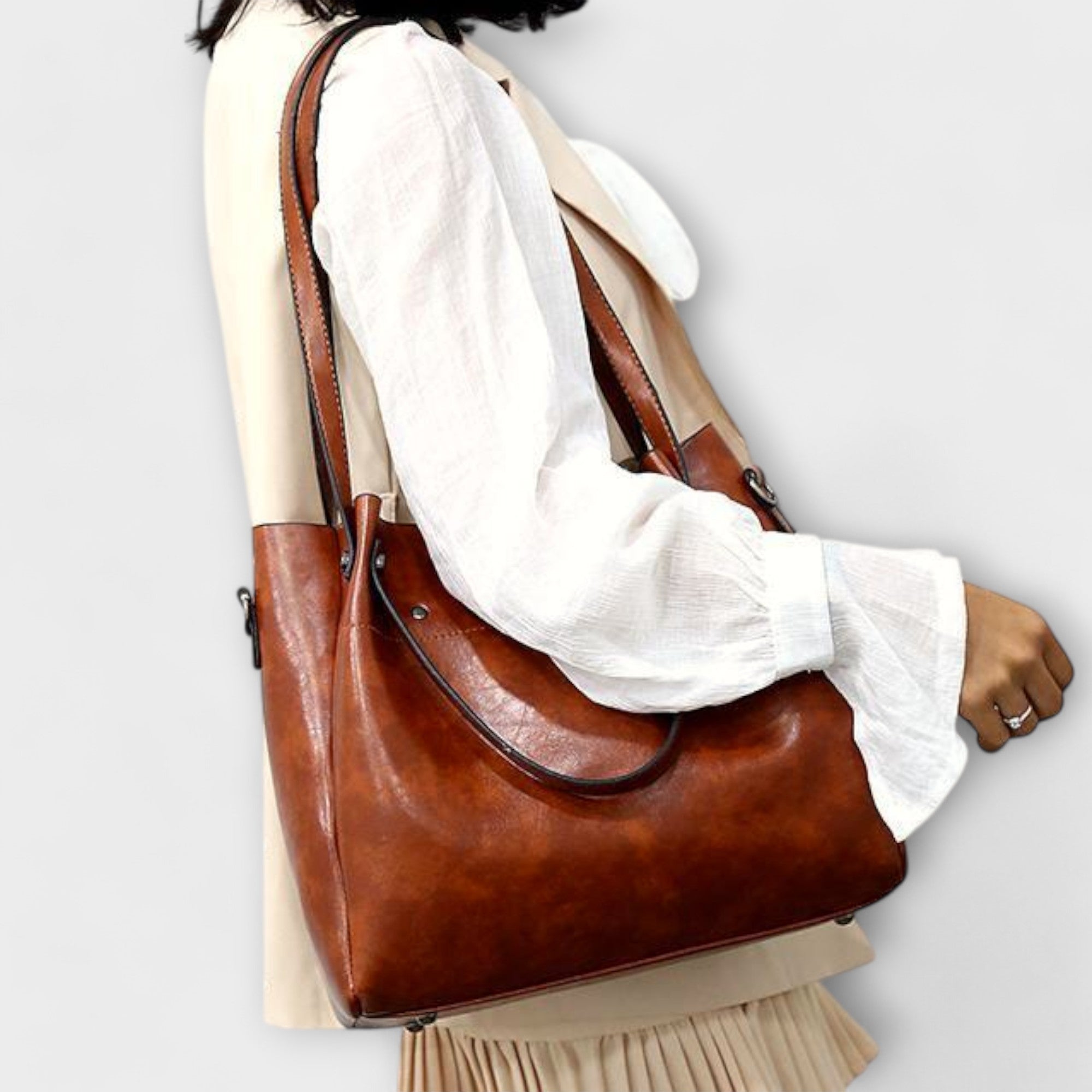 Olivia™ | 4-Piece Vintage Bag Set