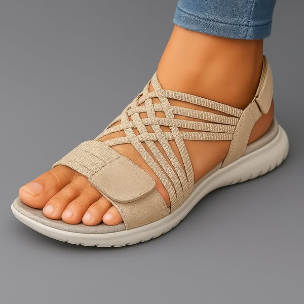 Sanarita - Lightweight Orthopedic Sandals Beige