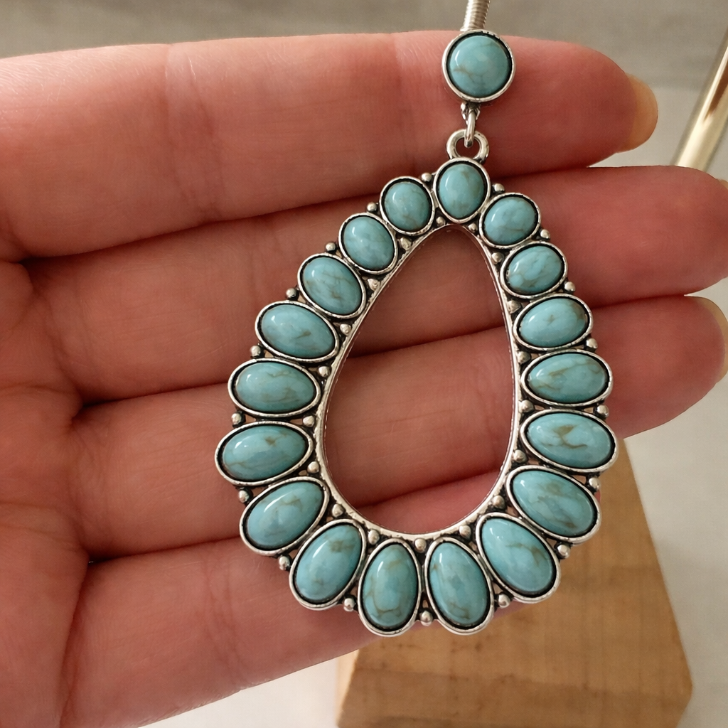 Esther | Turquoise Earrings