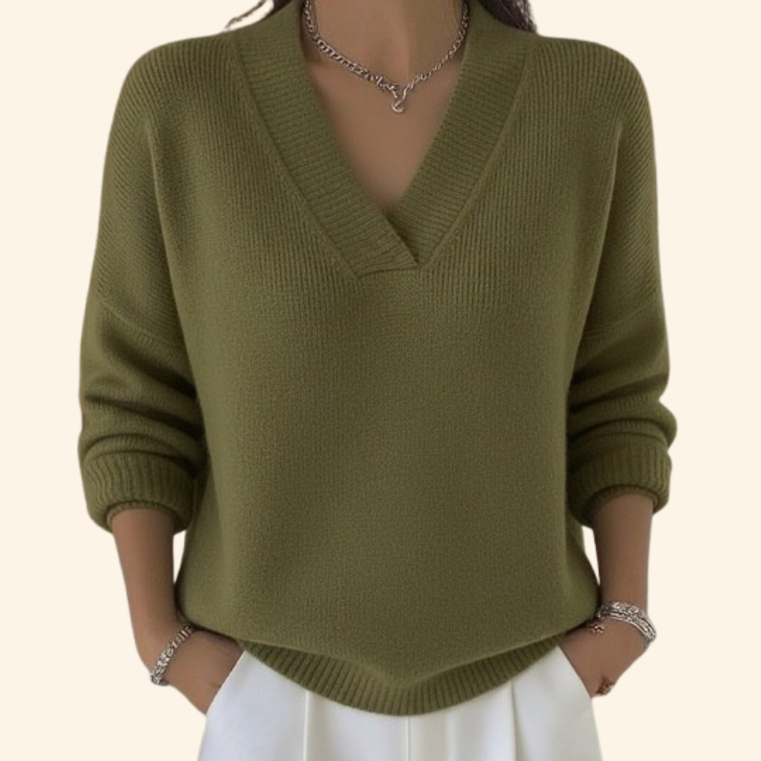 Shayla™ | Soft Blouse V-Neck