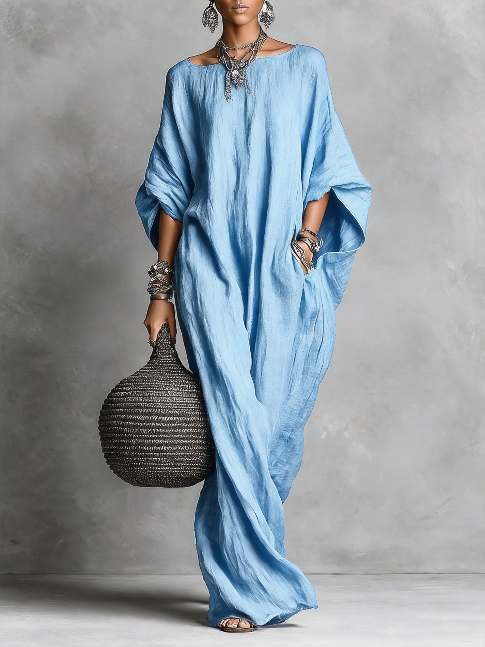 Serena | Oversized Maxi Dress